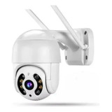 Câmera Ip Speed Dome Zoom 4x Mais Ptz Wifi Resistente A Água