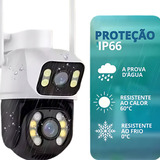 Câmera Ip Wi-fi Icsee Colorida E Zoom De 5x Optico Full Hd