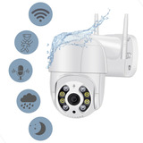 Câmera Ip Wifi Externa Com Visão Noturna Colorida Zoom 4x