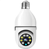 Câmera Lâmpada Ip Wifi Acesso Remoto Segurança Residencial