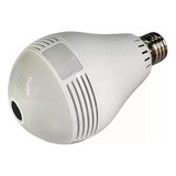 Câmera Lâmpada Led Wifi Ip 720p Hd 360º