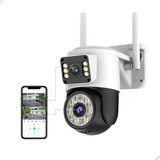 Câmera Lente Dupla Prova D'água Ip App Yoosee Celular Wifi