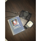 Câmera Lomography Diana F+ Com Flash Black Jack