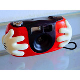 Camera Mickey Filme =yashica Canon Antiga Olympus Trip Zenit