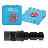 Câmera Microscópio Hdmi Usb De 55mp 4k Com Lente Ccd De 500x