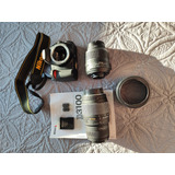 Câmera Nikon D3100 Sigma 70-100mm E
