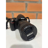 Câmera Nikon D40 Com Lente Profissional 18 X 200