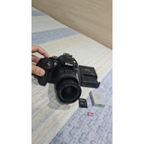 Câmera Nikon D5300 + Lente 18/55mm + Bolsa + Cartao128gb