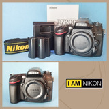 Câmera Nikon D7200 + Lente 35mm Dx + Lente 50mm D (kit)