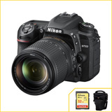 Câmera Nikon D7500 4k Com 18-140mm