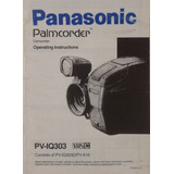 Câmera Panasonic Palmcorder - Manual De