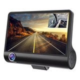 Câmera Para Carro Com 3 Ângulos Hd 1080p Gravador Condução 