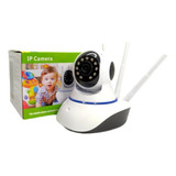 Camera Robo 3 Antenas Ip Wifi