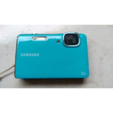 Câmera Samsung Wp10 Defeito + Cabo Cb20u05a E Bateria Bp70a