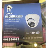 Camera Segurança Ccd Câmera Infra Vermelho 24 Leds, Lente Cor Branca