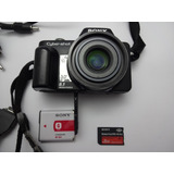 Câmera Sony Cyber Shot Dsc - H10 - Memória Pro Hg Duo 8gb