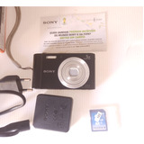 Câmera Sony Dsc - W800 Cartão 4gb Usada Em Perfeito Estado 