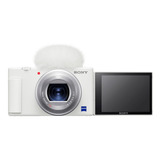 Câmera Sony Zv-1 Vlogging (branca) S/juros