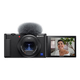 Câmera Sony Zv-1 Vlogging (preta) S/juros