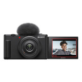 Câmera Sony Zv-1f 20.1mp Uhd 4k30 + Lente Zeiss 20mm F/2-f/8