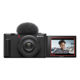 Câmera Sony Zv-1f 20.1mp Uhd 4k30 + Lente Zeiss 20mm F/2-f/8