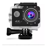 Câmera Sport Filmadora 4k Ultra Hd Wifi Pro Filmagem Ação Cor Preto