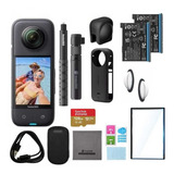 Câmera Sportiva Insta360 X3 + Bat Extra + 128gb + Acessórios