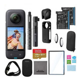Câmera Sportiva Insta360 X3 + Bat Extra + 256gb + Acessórios