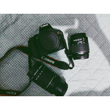 Câmera T6 Canon + 2 Lentes