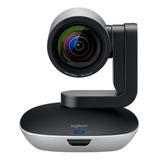 Câmera Web Logitech Ptz Pro Full Hd 30fps Cinza/preto Webcam