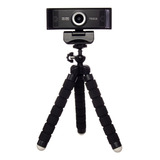 Câmera Web Tedge Webcam Ml-wafhd Hd 30fps Cor Preto