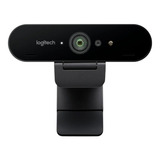 Câmera Webcam Logitech Brio Ultra Hd Pro 4k - (960-001105)