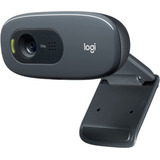Câmera Webcam Logitech C270 Hd Com