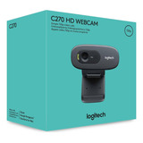 Câmera Webcam Logitech C270hd 720p Original