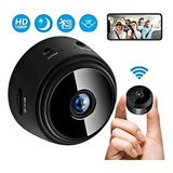 Câmera Wifi Mini De Segurança Espiã Discreta Magnetica Mini Cor Preto