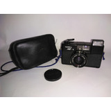 Câmera Yashica Mf-1 Analógica Com Estojo E Tampa Lente