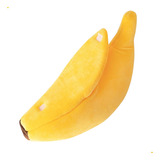 Caminha Cama Pet Banana Pelúcia Macia