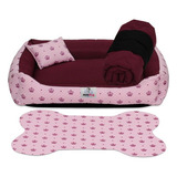 Caminha Cama Pet Com Cobertor - Para Cachorros Várias Cores