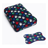 Caminha Caminha Pet Tamanho Extra Grande Almofadao + Tapete Cor Patinhas