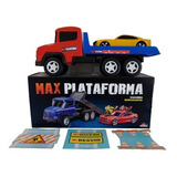 Caminhão Basculante Brinquedo Carrinho Max Plataforma 50 Cm