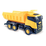 Caminhão Caçamba Basculante Brinquedo Grande Amarelo