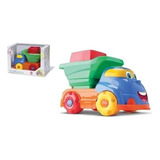 Caminhão Caçamba Tom Bloquinhos Orange Toys
