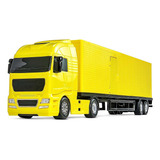 Caminhão Carreta Diamond Truck Baú - Roma Brinquedo