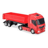 Caminhão Carreta Menino Iveco Hi- Way Basculante Usual