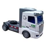 Caminhão Carreta Super Truck Branca Miniatura