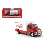 Caminhão Coca Cola Beverage Truck Escala 1/87 Colecionavel 