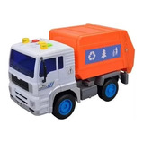 Caminhão Coleta De Lixo Dm Toys