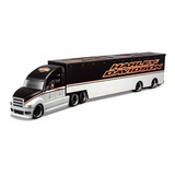 Caminhão Custom Haulers Harley Davidson 1:64