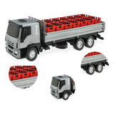  Caminhão De Bebida Brinquedo Iveco Tector Usual Brinquedos