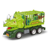 Caminhão Dinotruck Triceratops Fricção E Som- Zippy Toys 